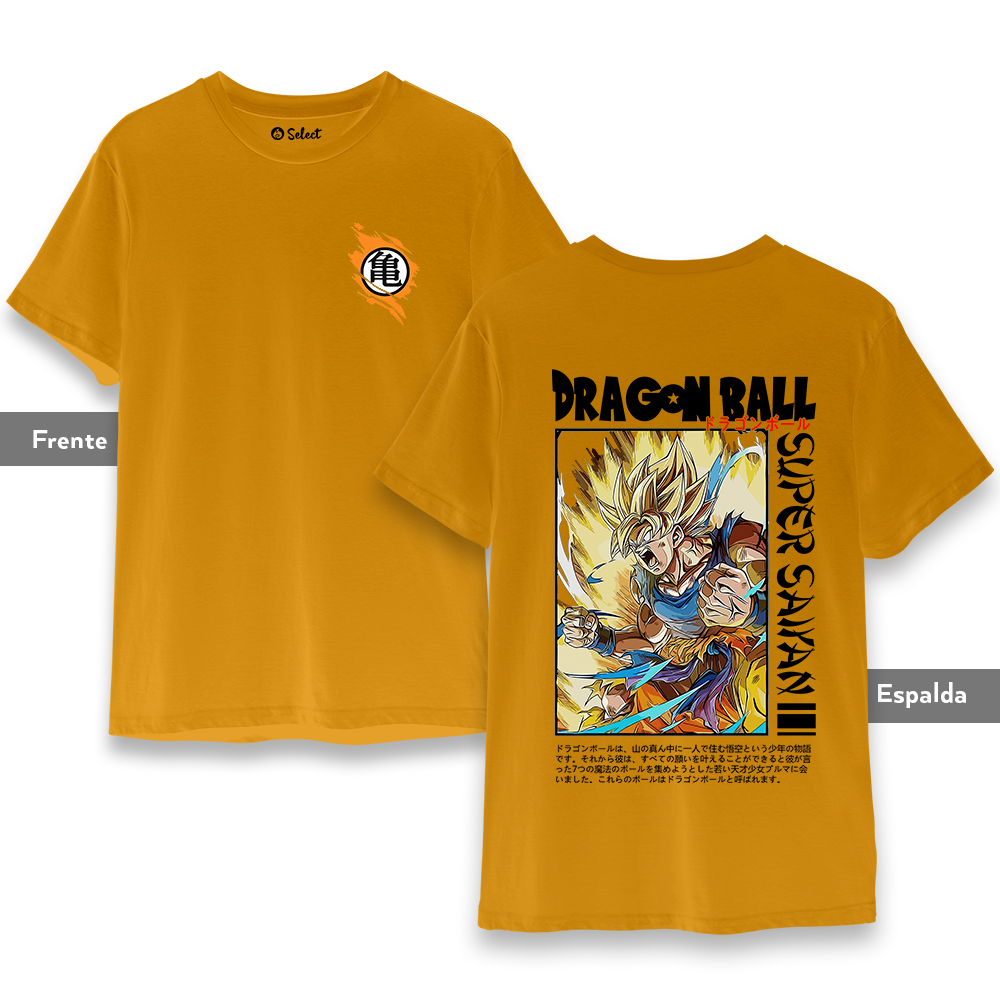 Camiseta Dragon Ball Saiyan