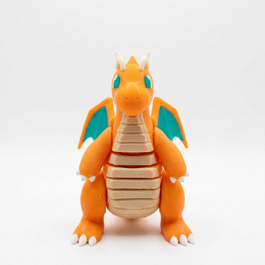 Dragonite Articulado figura 3D