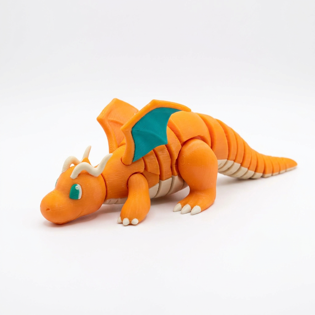 Dragonite Articulado figura 3D