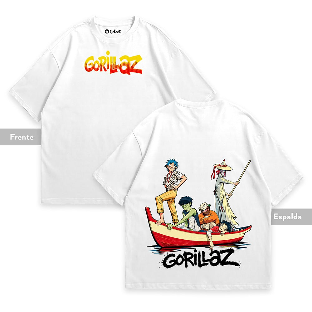 Camiseta Gorillaz - Mountain Voyage