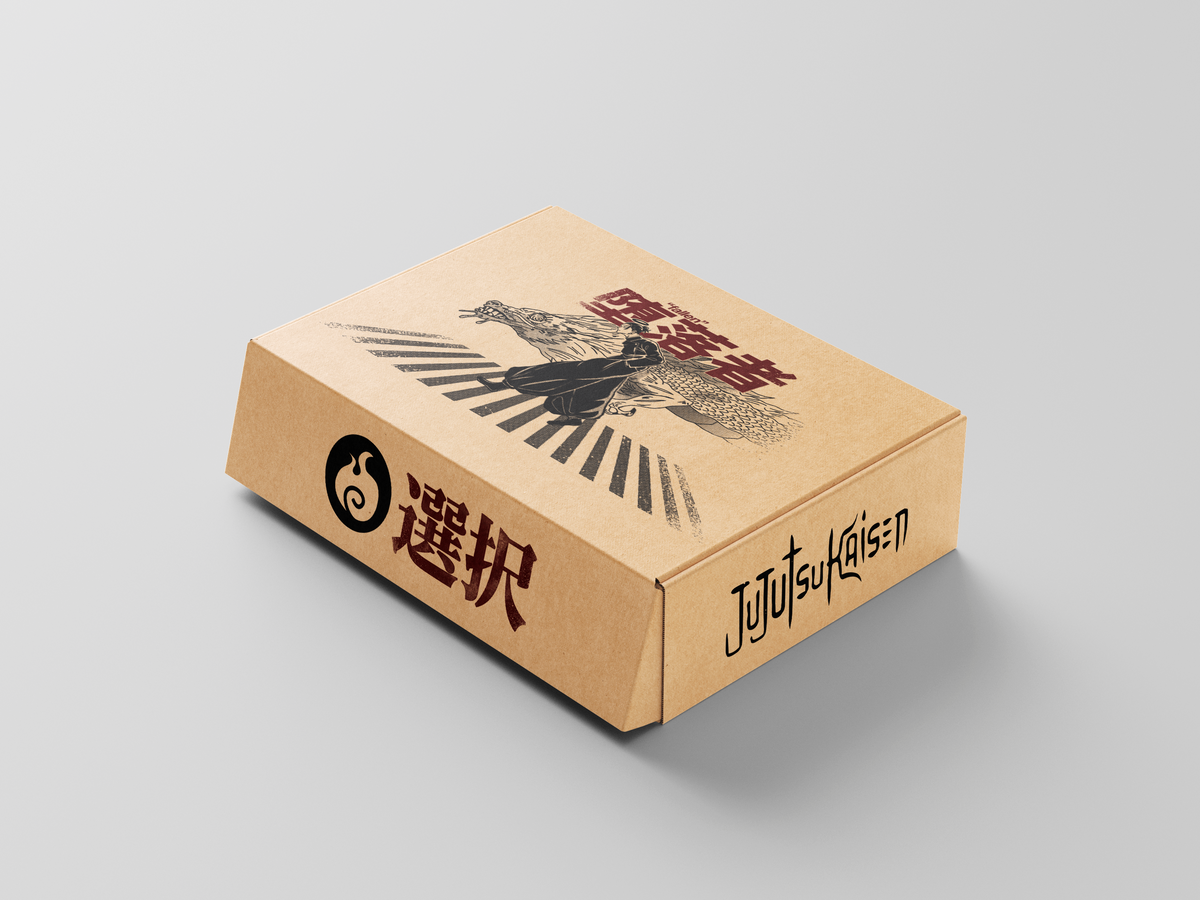 Caja Kraft Jujutsu Kaisen — Empaque de Colección