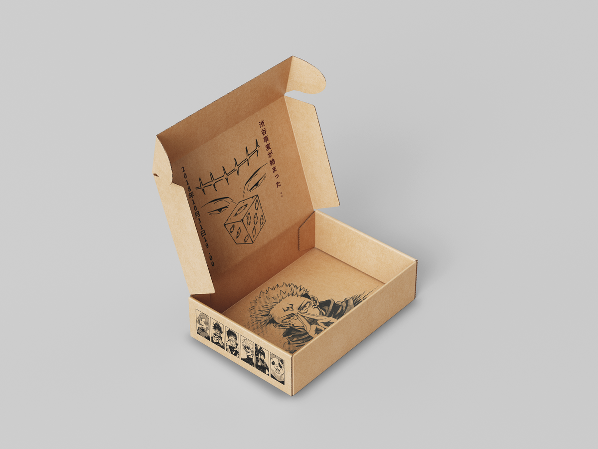 Caja Kraft Jujutsu Kaisen — Empaque de Colección
