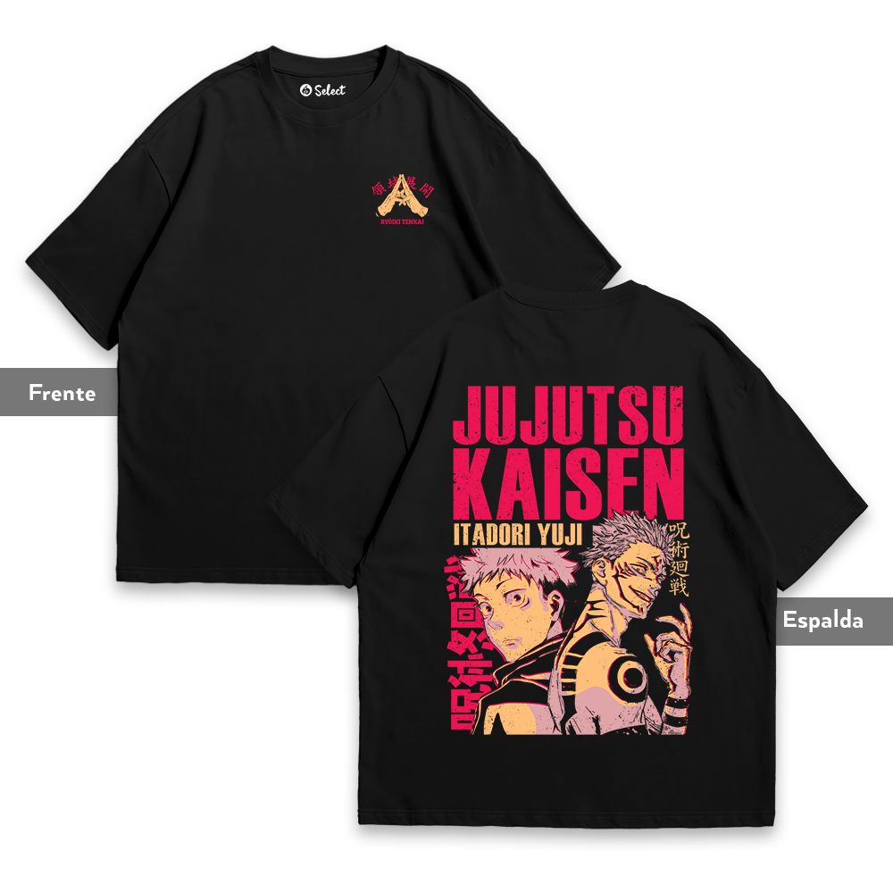 Camiseta Jujutsu Kaisen Itadori Yuji