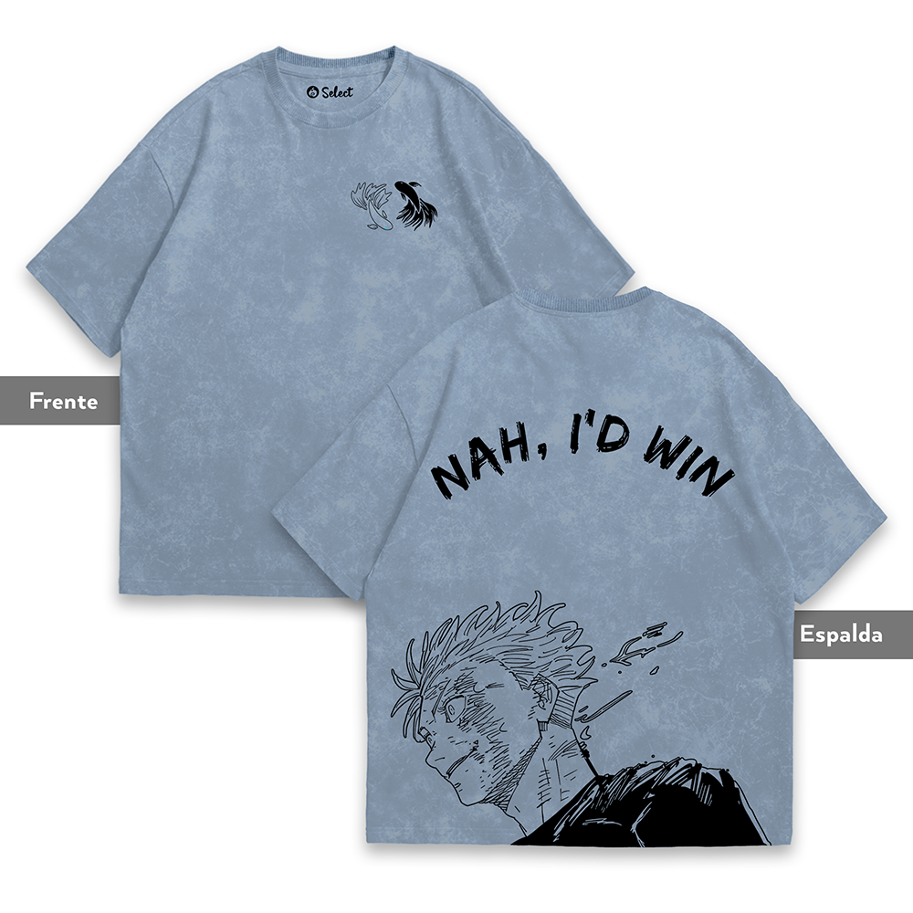 Camiseta Gojo NAH, I'D WIN