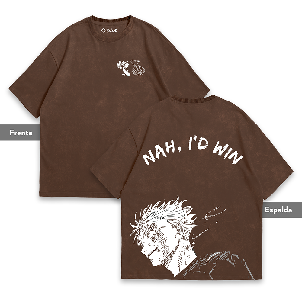 Camiseta Gojo NAH, I'D WIN