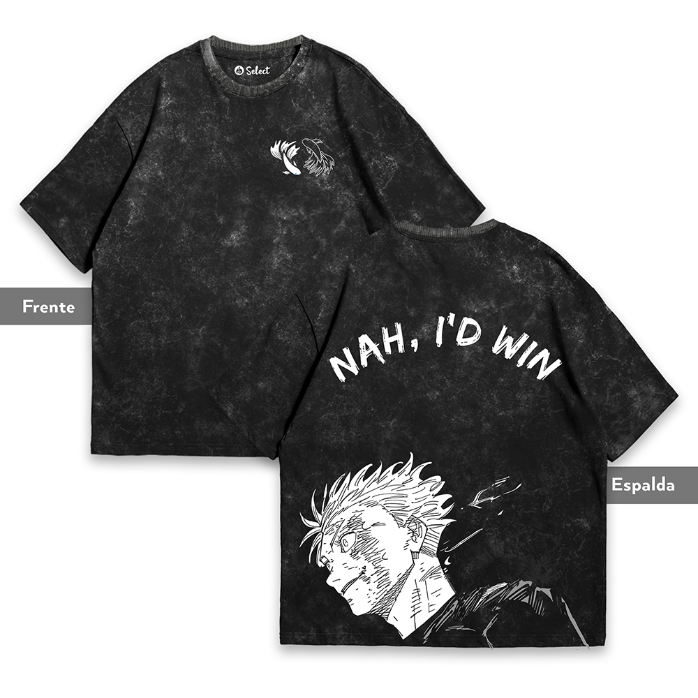 Camiseta Gojo NAH, I'D WIN