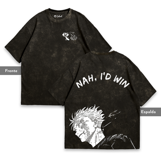 Camiseta Gojo NAH, I'D WIN
