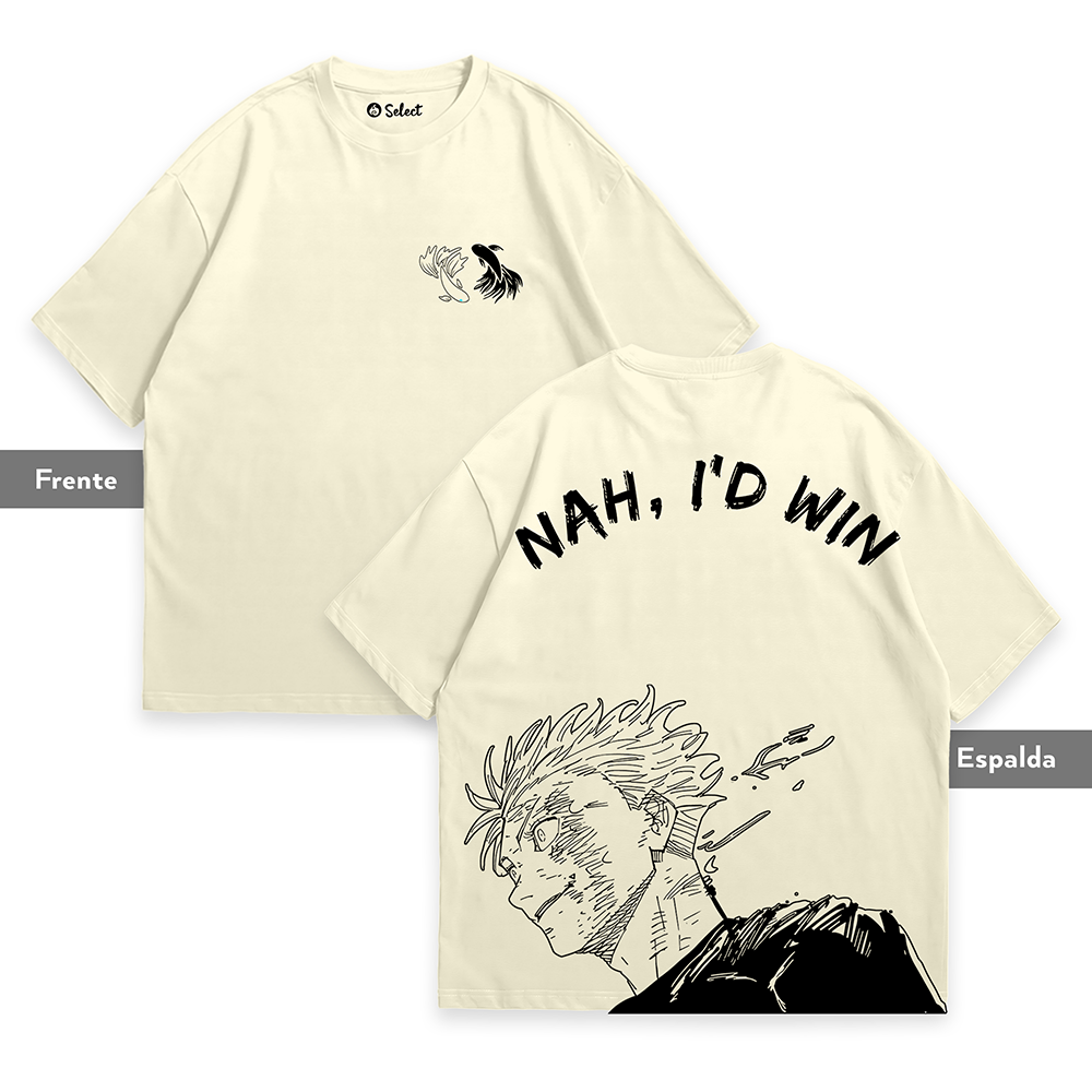 Camiseta Gojo NAH, I'D WIN