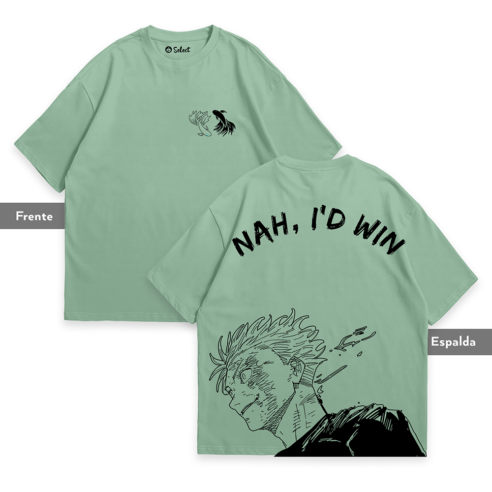 Camiseta Gojo NAH, I'D WIN