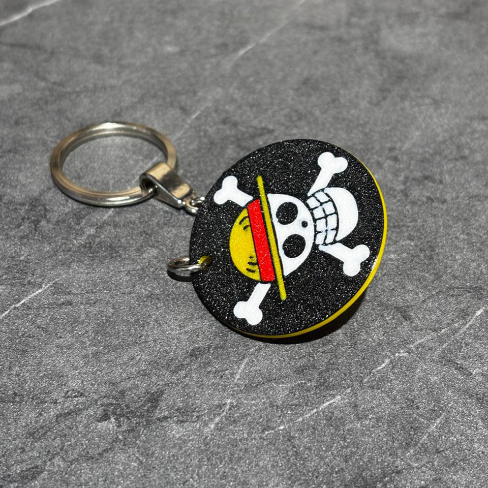 LLAVERO SOMBRERO ONE PIECE 3D
