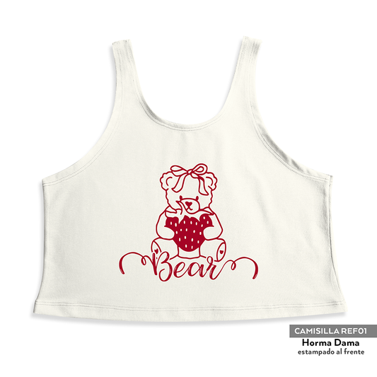 Camisilla Crop top Oso
