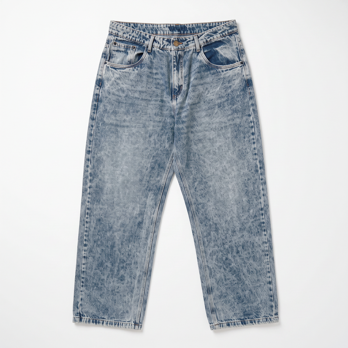 Frost Wave Denim Baggy - frente