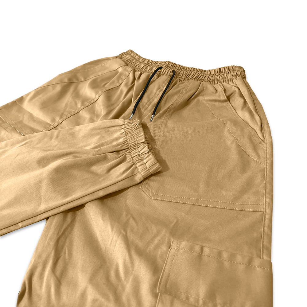 Pantalón Camel Estilo Cargo