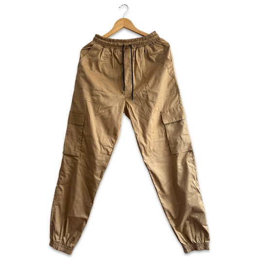 Pantalón Camel Estilo Cargo