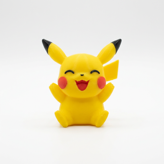 Pikachu Pokemon Figura 3D