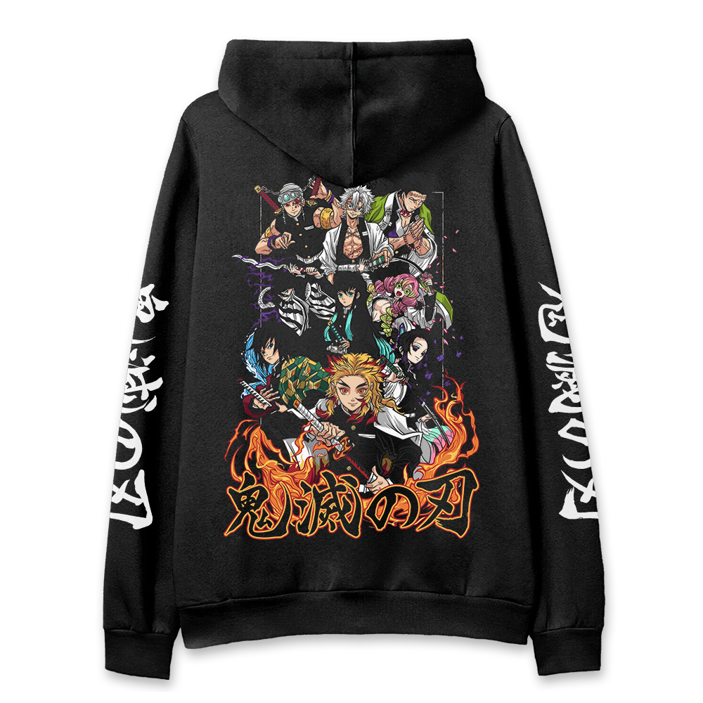 Hoodie, Buzo Pilares Kimetsu No Yaiba