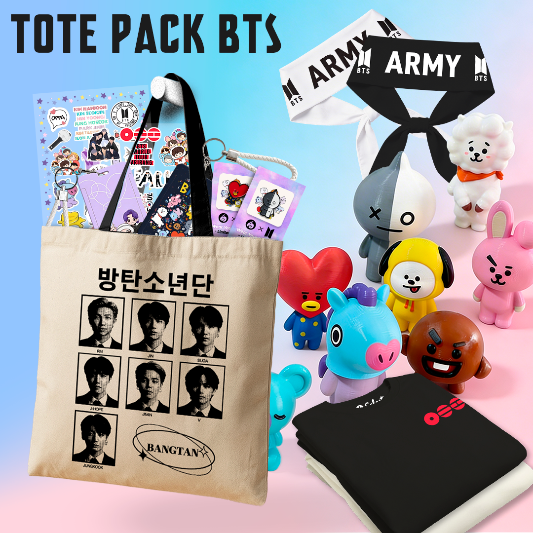 💜 Edición Exclusiva: BTS Tote Pack 💜 – Select.bga