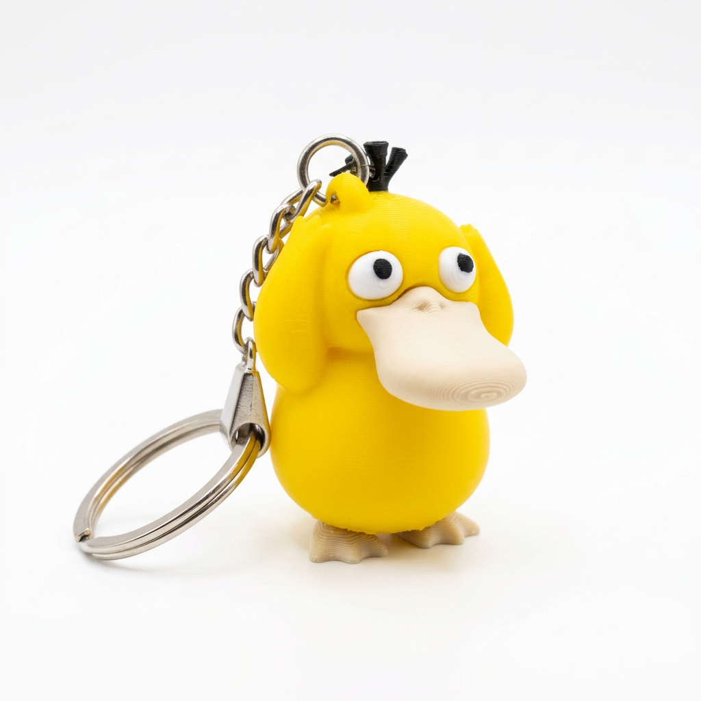 Psyduck figura 3D llavero