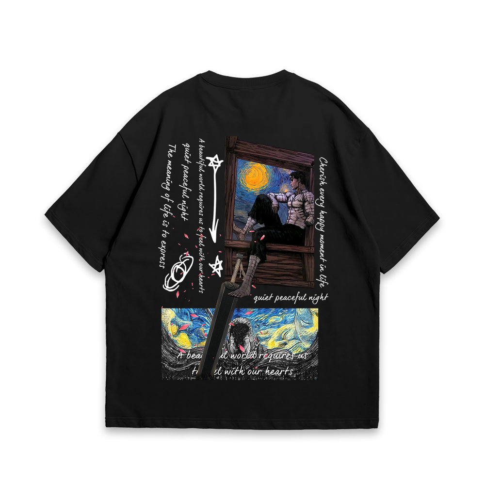 Camiseta Berserk Van Gogh