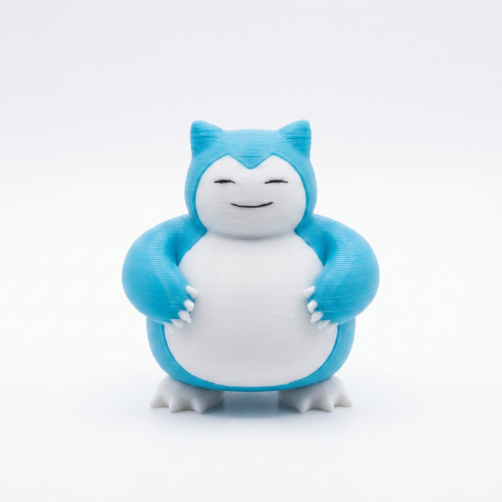 Snorlax Pokemon Figura 3D