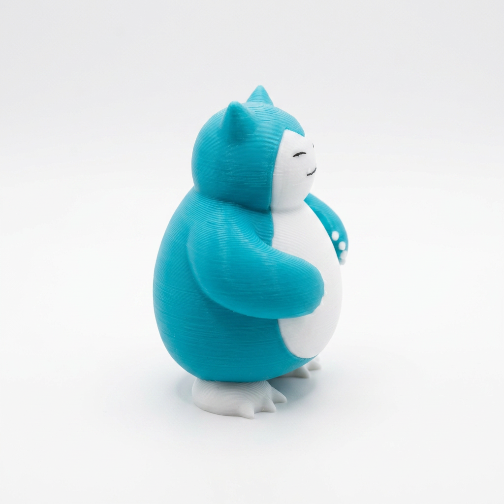 Snorlax Pokemon Figura 3D