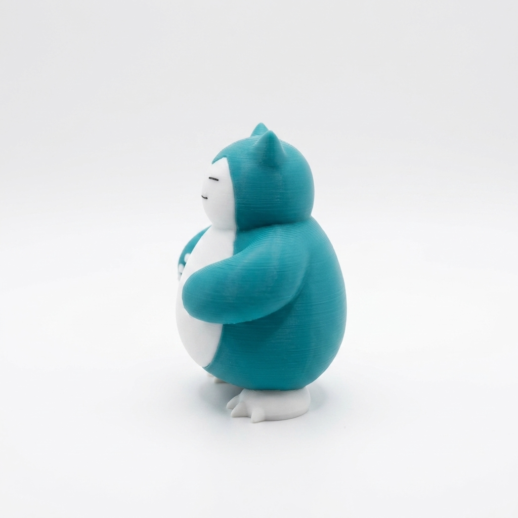 Snorlax Pokemon Figura 3D