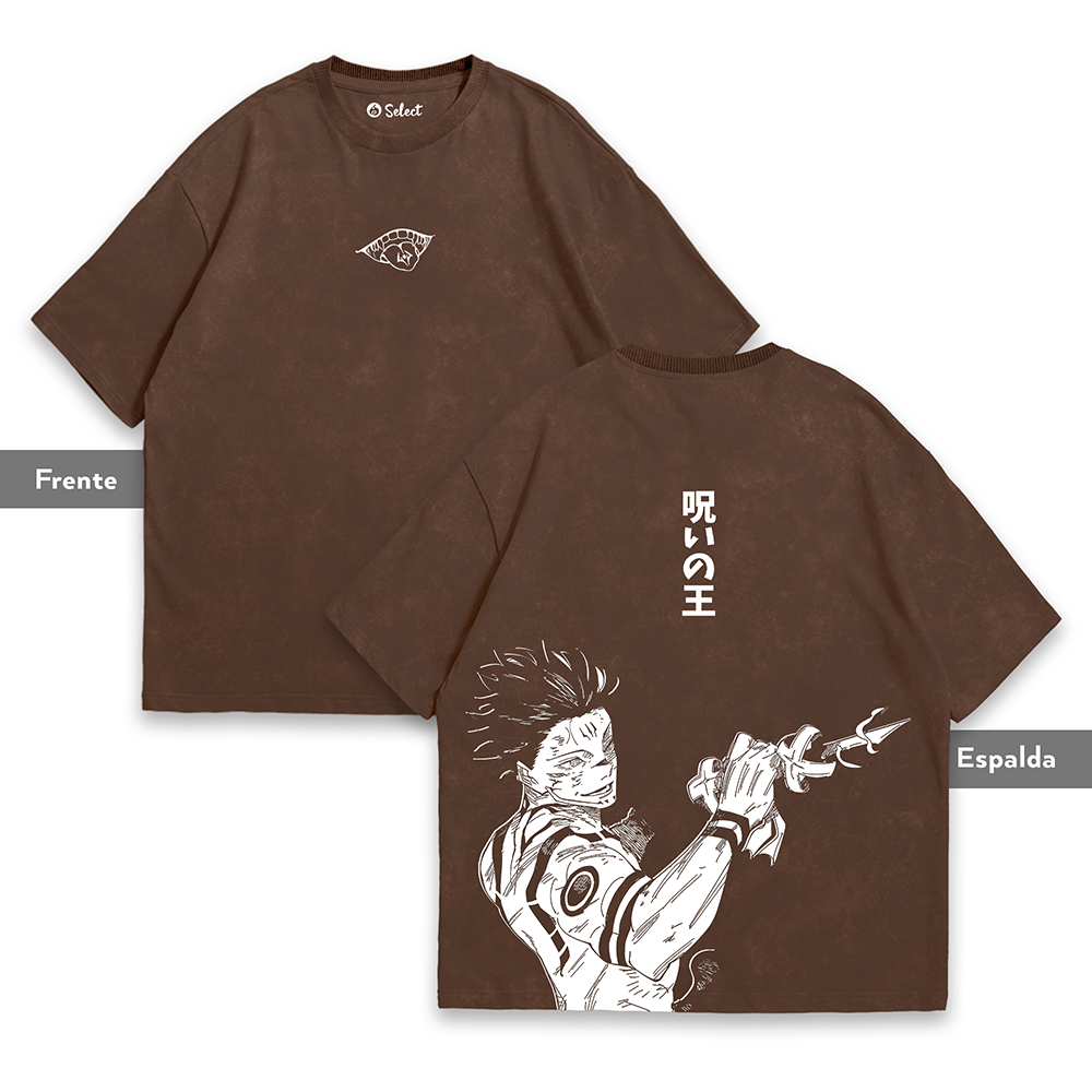 Camiseta Sukuna Rey de las Maldiciones