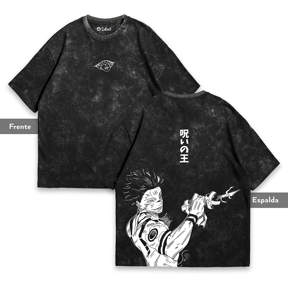 Camiseta Sukuna Rey de las Maldiciones