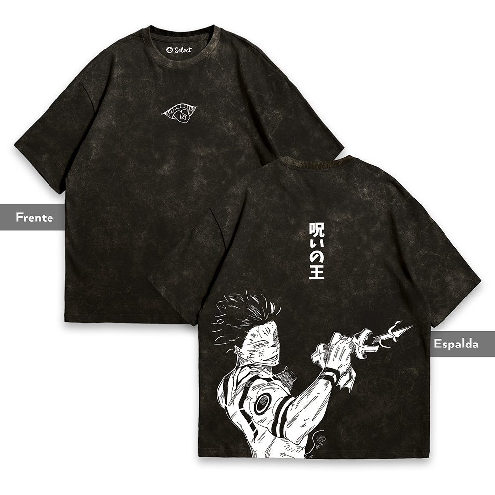 Camiseta Sukuna Rey de las Maldiciones