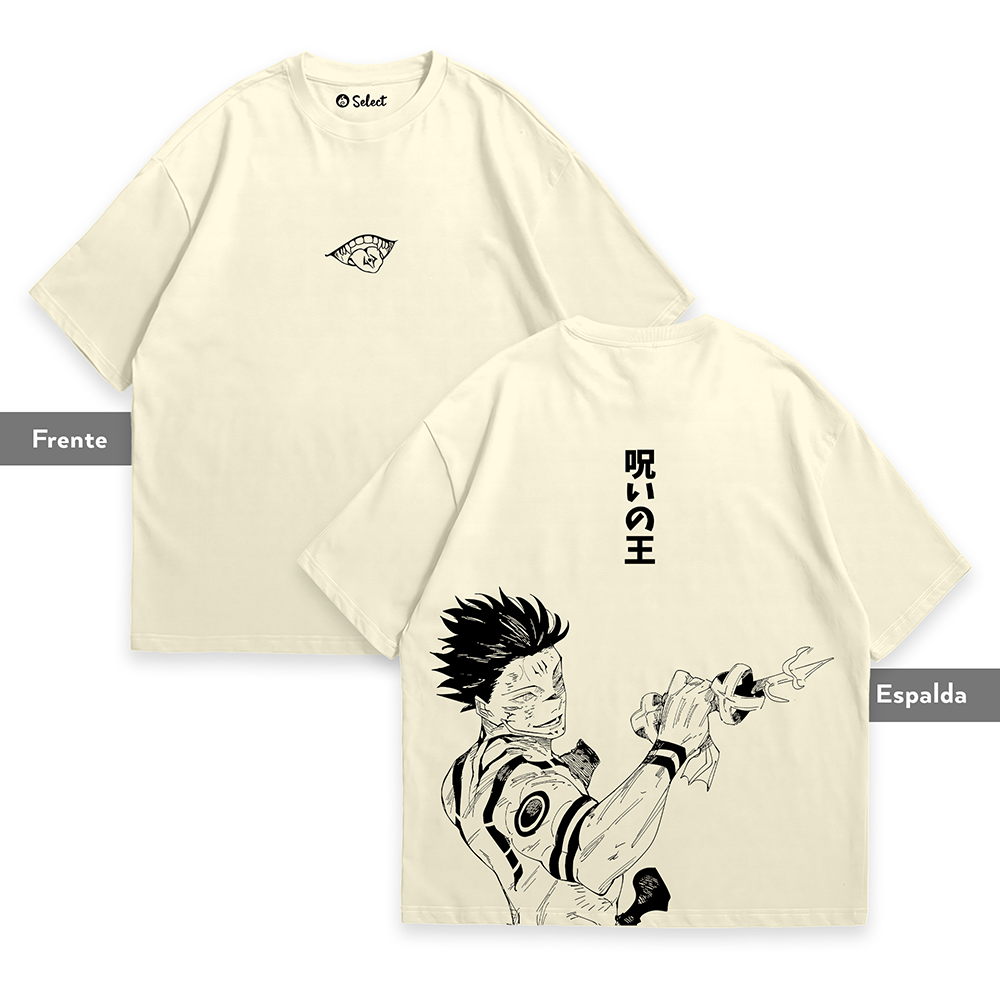 Camiseta Sukuna Rey de las Maldiciones