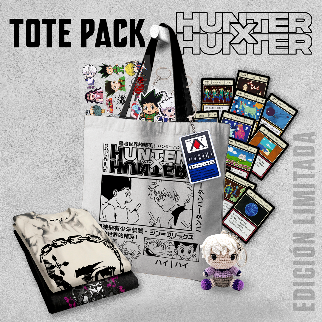 Edición Exclusiva: HUNTER X HUNTER TOTE PACK