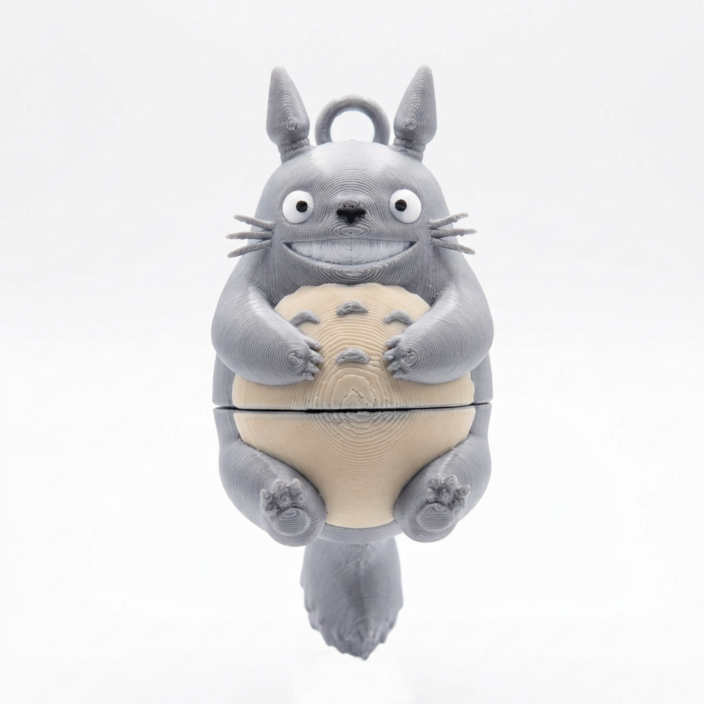 Totoro estudio ghibli figura 3D llavero