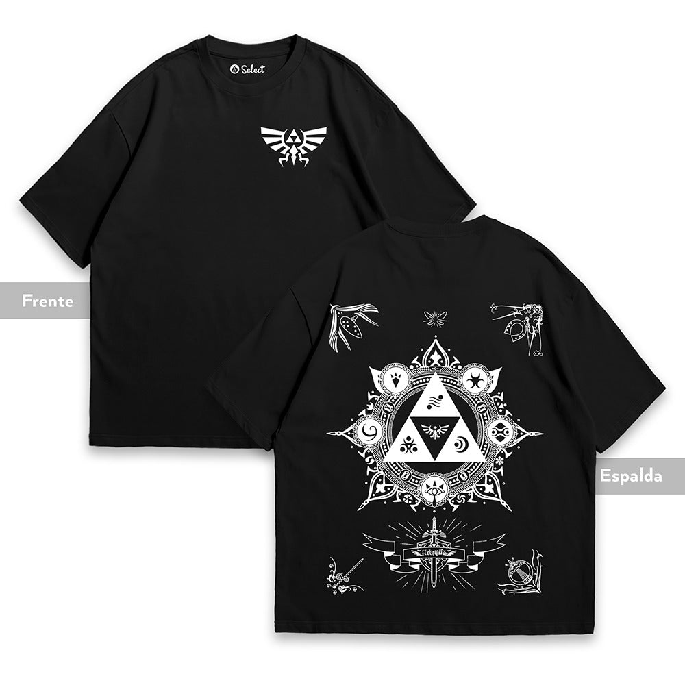 Camiseta Zelda - Triforce Crest